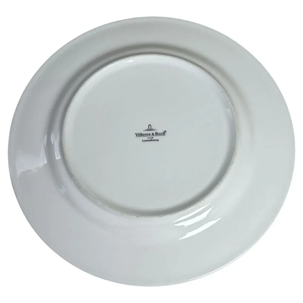 Villeroy & Boch Luxembourg ’Bonjour’ Polka Dot Dinner Plates 10.5